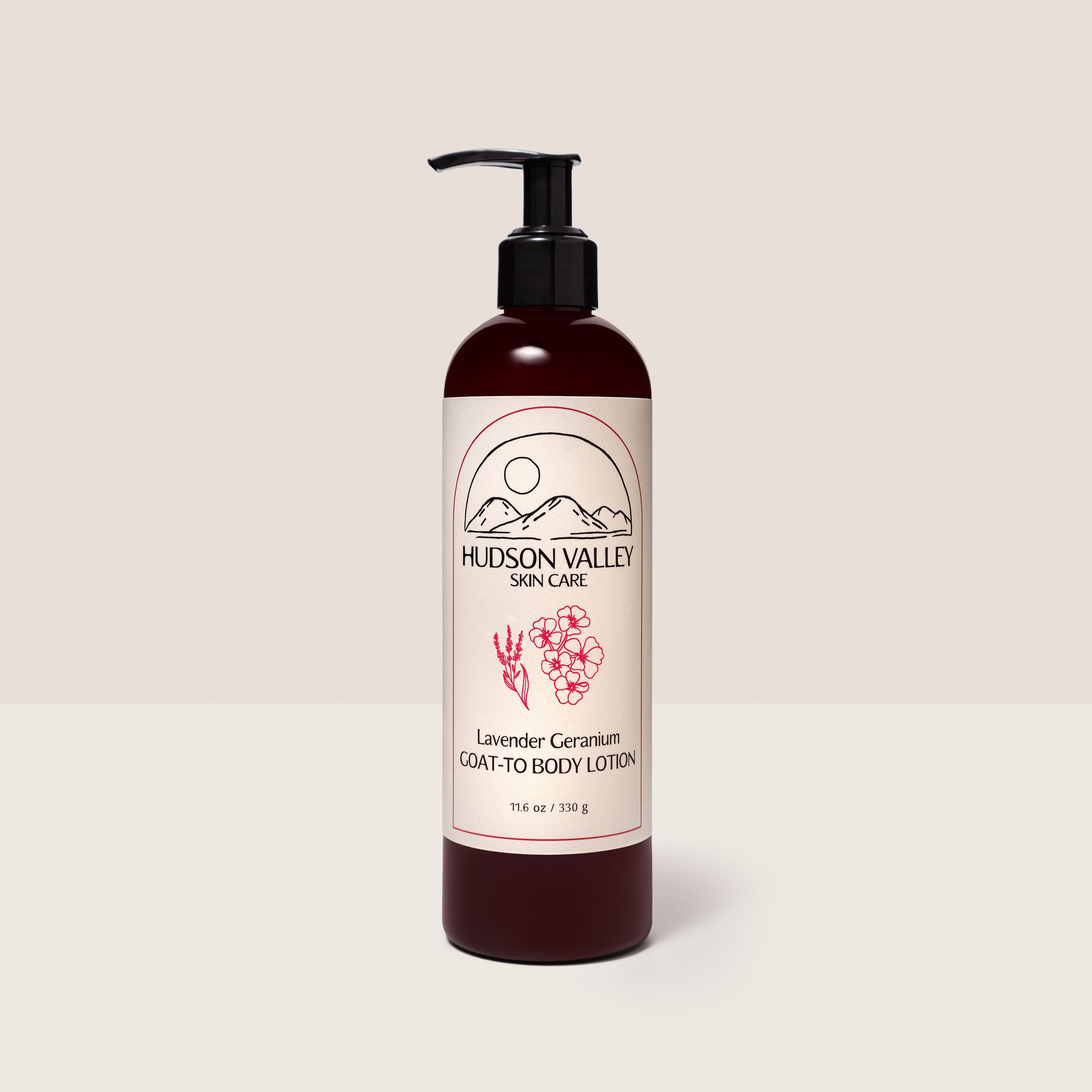 Lavender Geranium Goat-to Body Lotion | Hudson Valley Skin Care