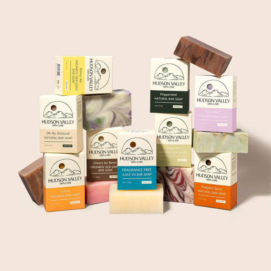 100% Natural Bar Soap - Hudson Valley Skin Care