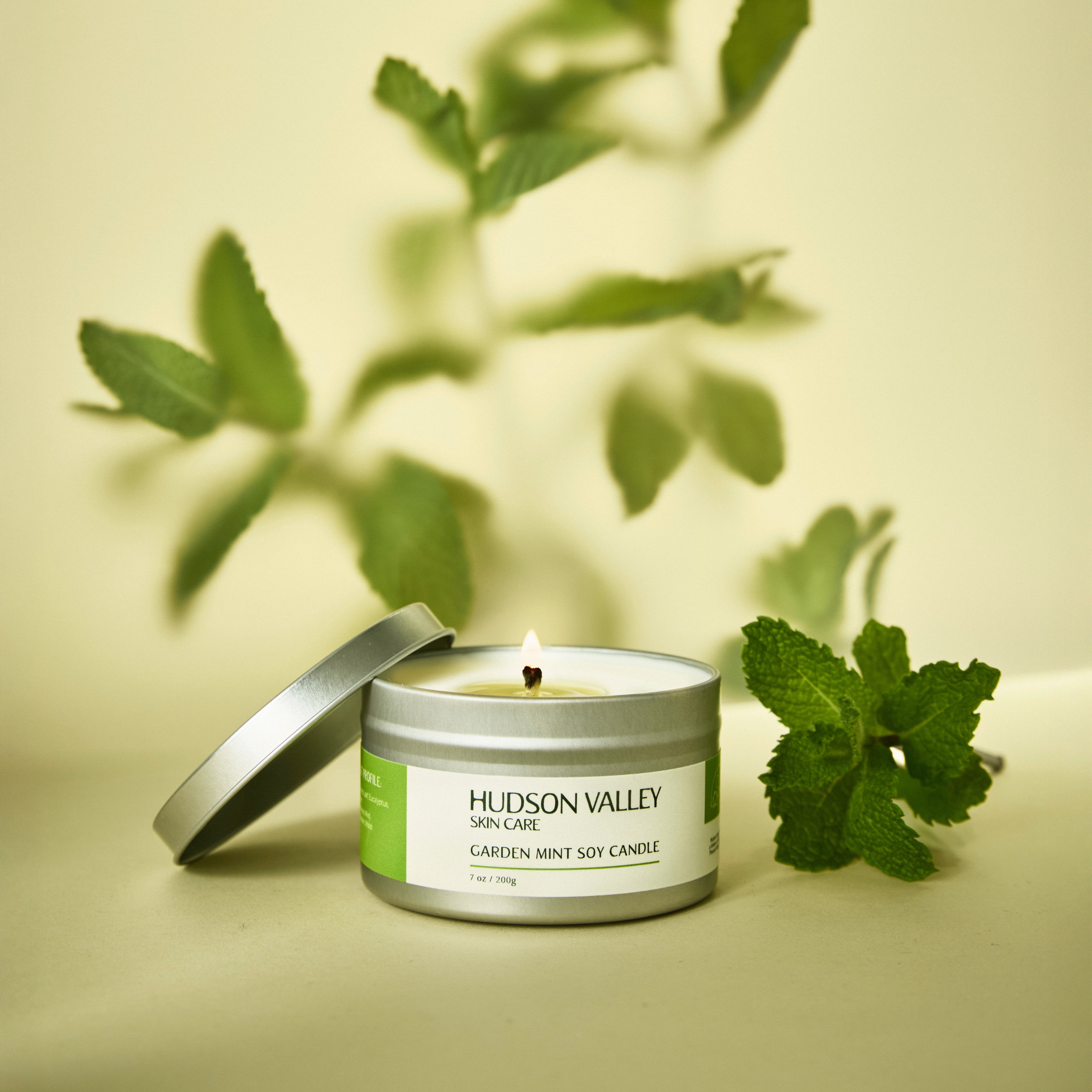 Garden Mint Soy Wax Candle