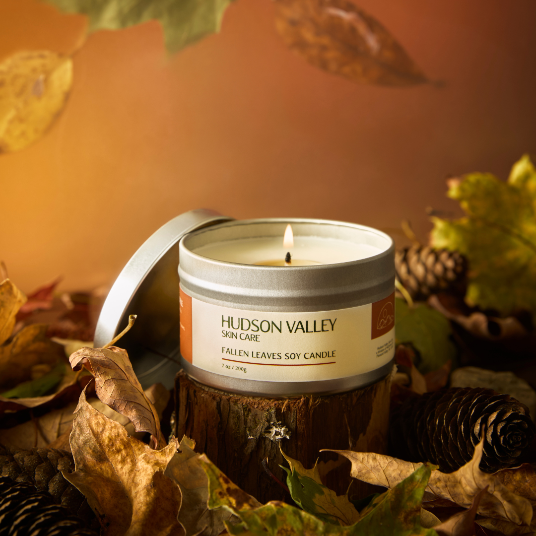 Fallen Leaves Soy Wax Candle