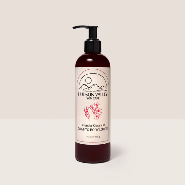 Lavender Geranium Goat-to Body Lotion