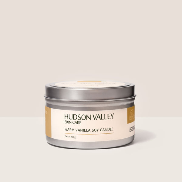 Warm Vanilla Soy Wax Candle