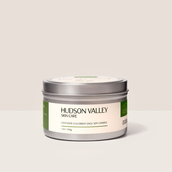 Lavender Cucumber Sage Soy Wax Candle