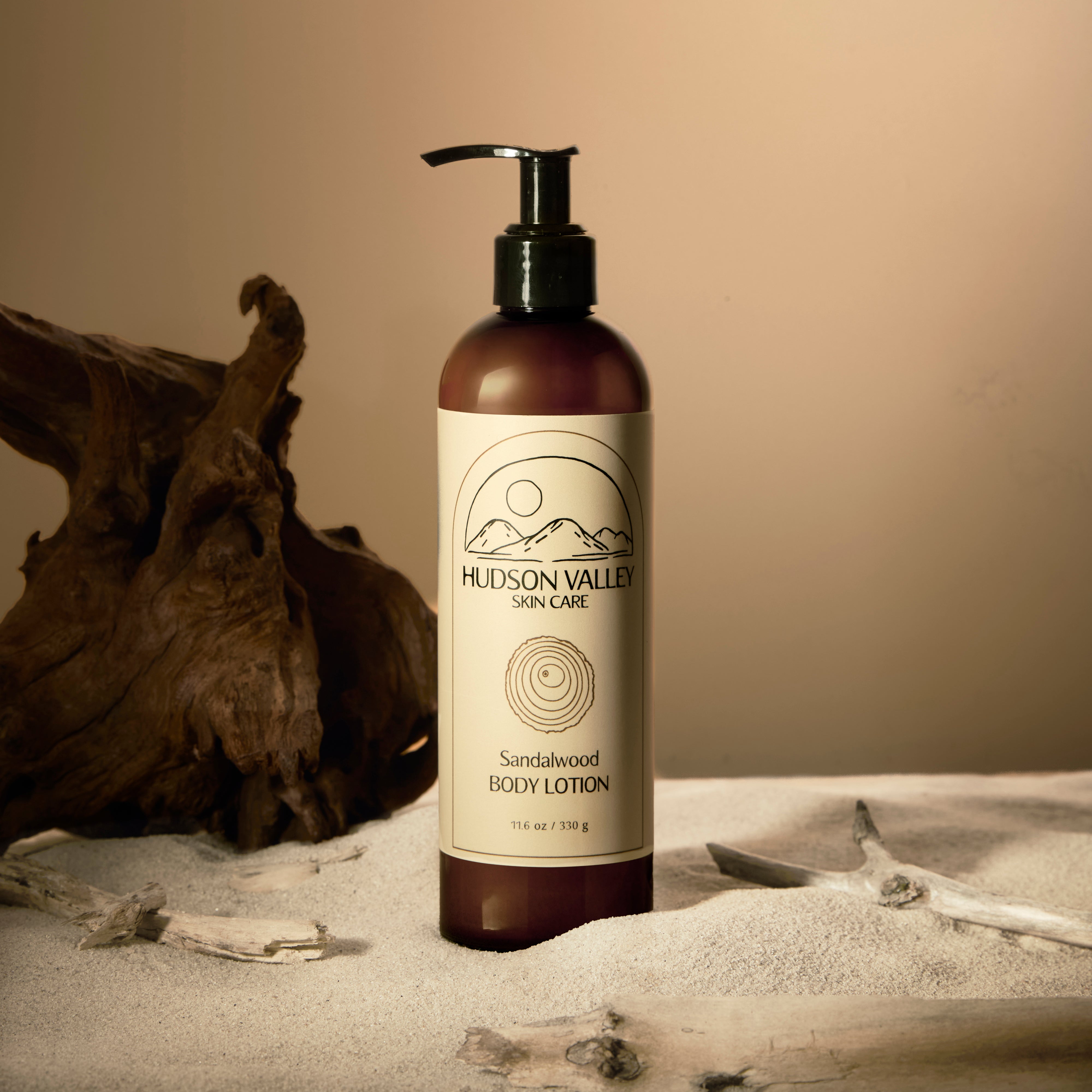 Sensuous Sandalwood Bodacious Body Lotion | Hudson Valley Skin Care