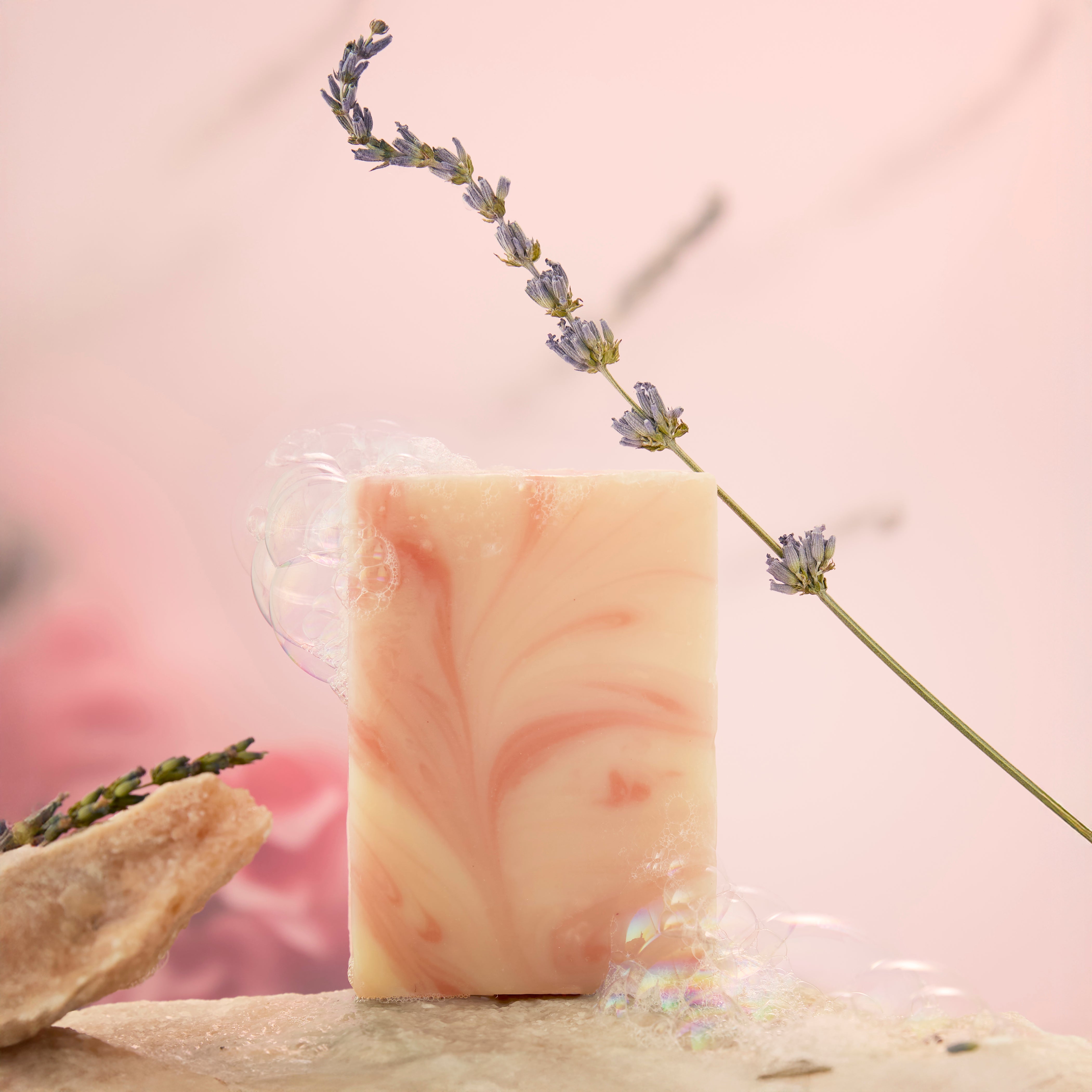 Lavender Geranium Goat-to Bar Soap