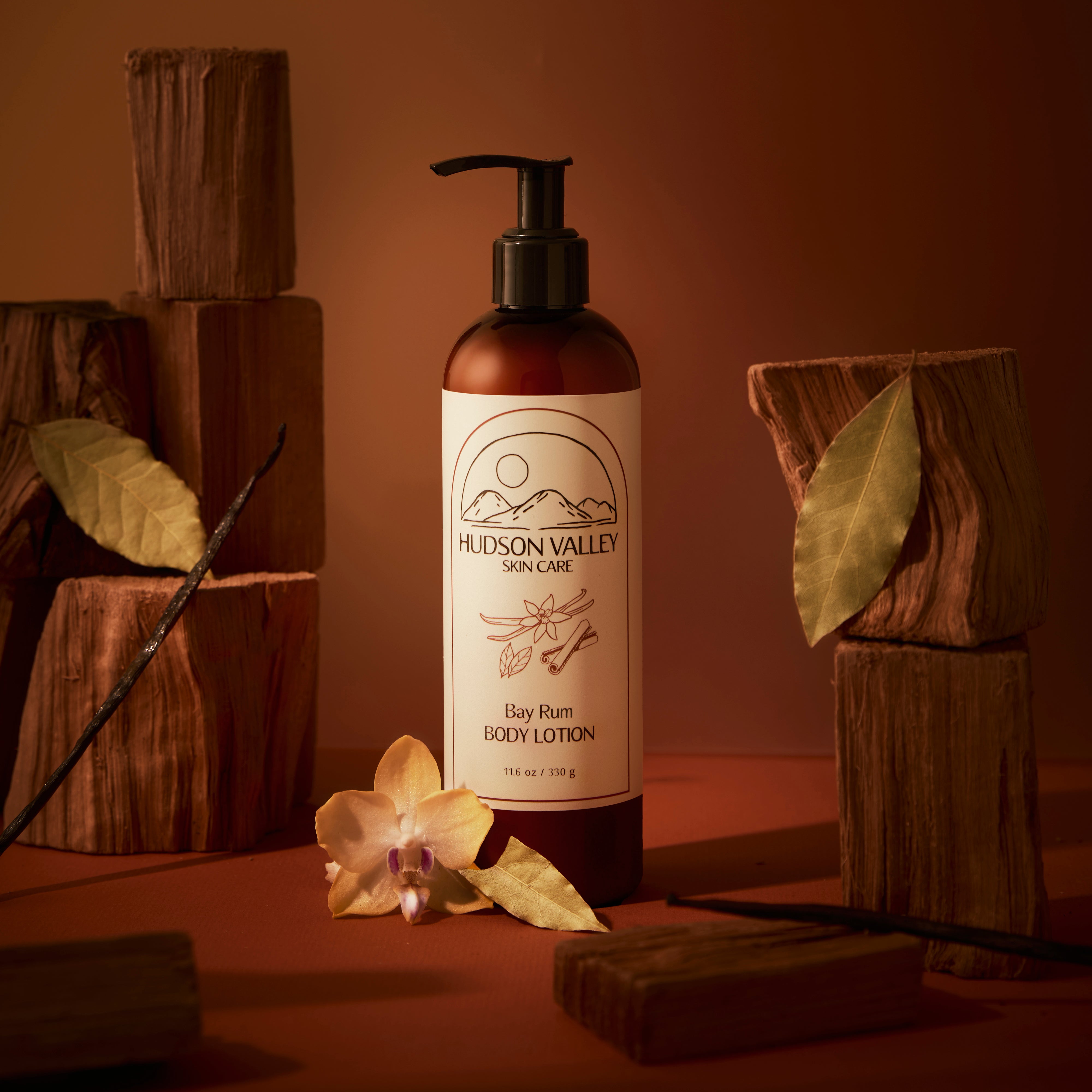 Bay Rum Bodacious Body Lotion | Hudson Valley Skin Care