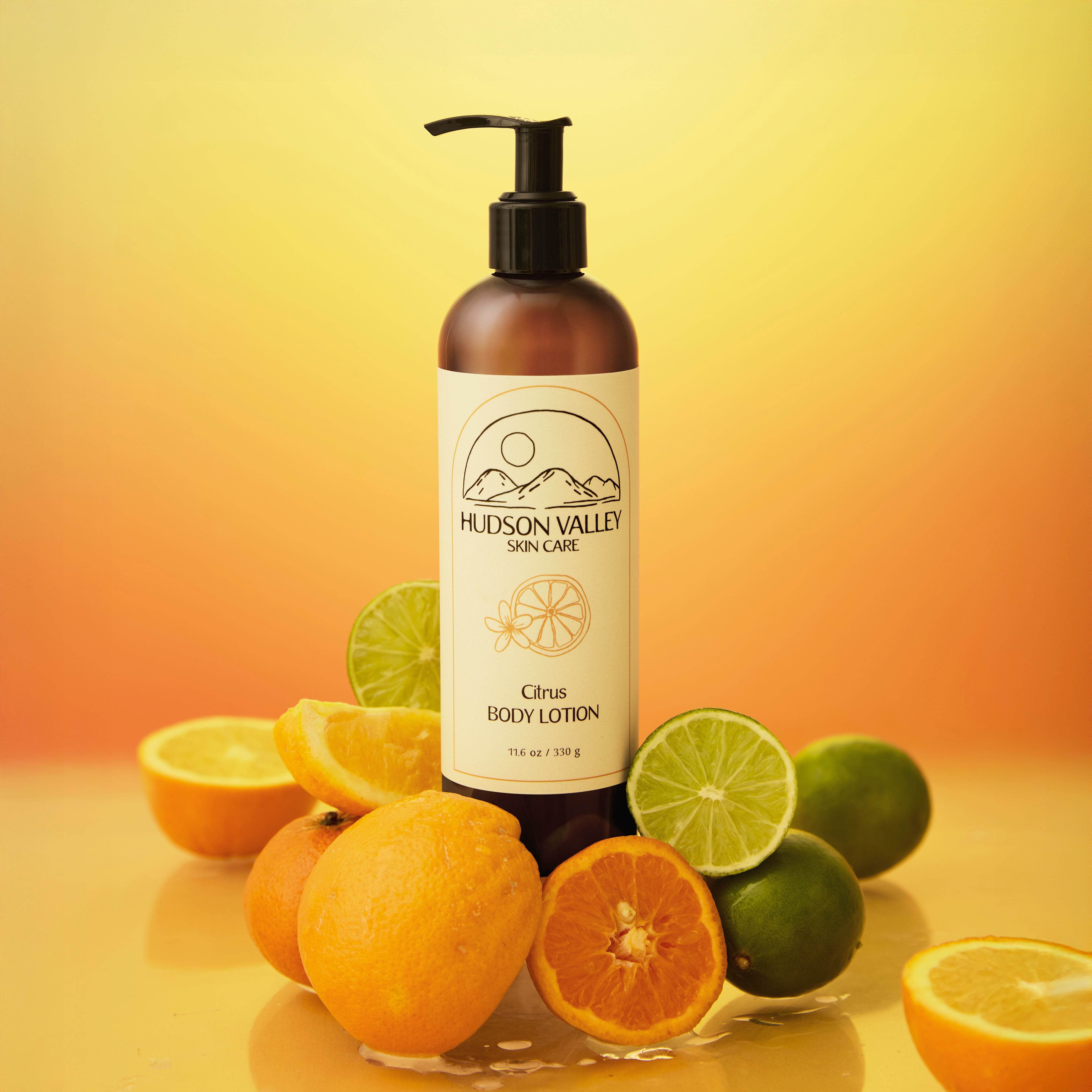 Citrus Bodacious Body Lotion | Hudson Valley Skin Care