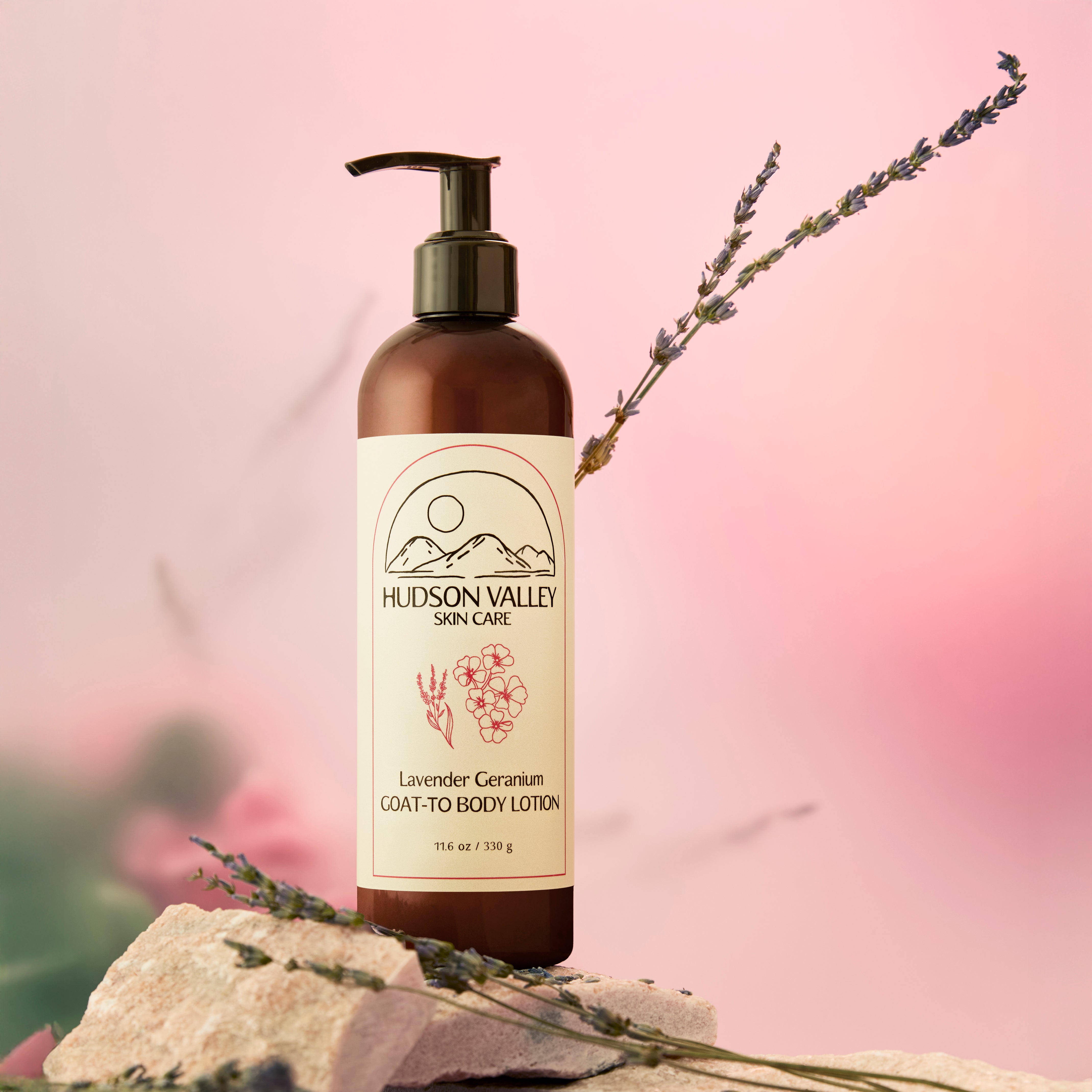 Lavender Geranium Goat-to Body Lotion
