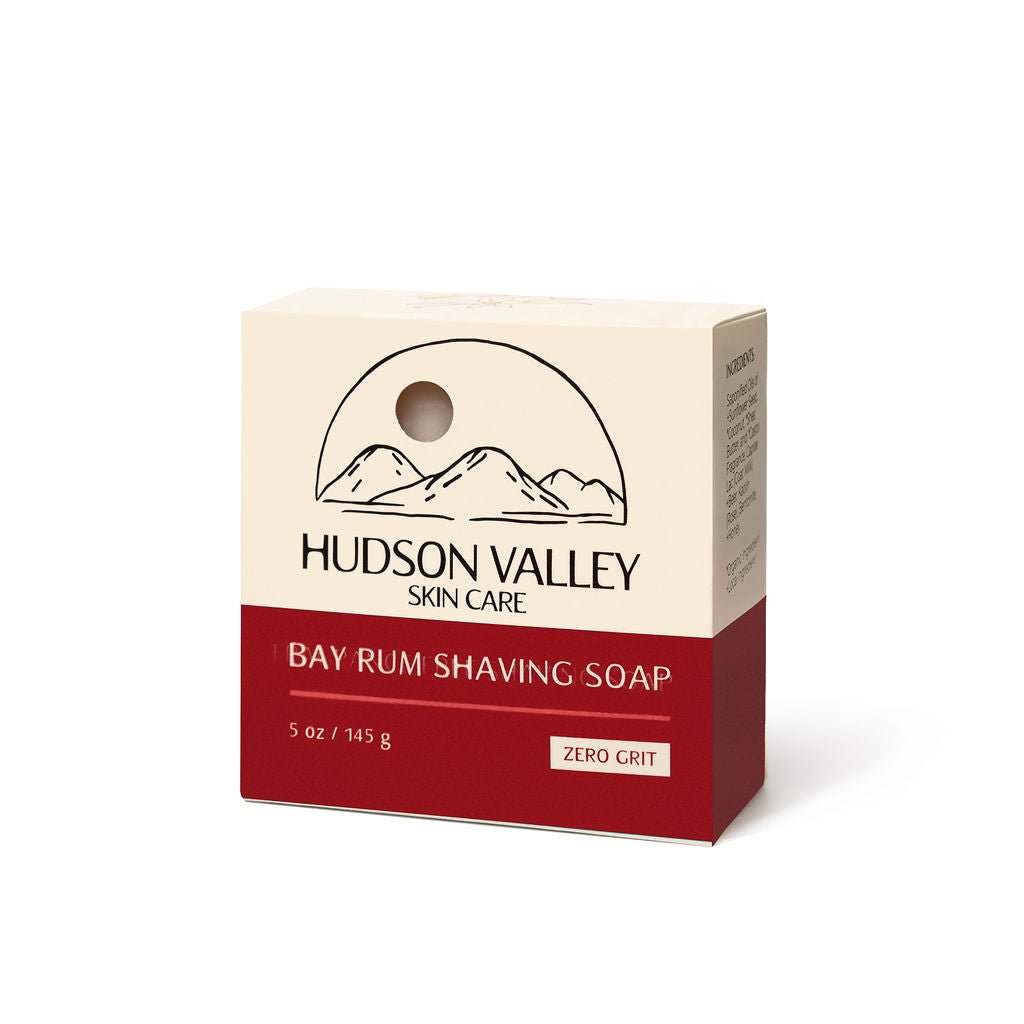 Bay Rum Shaving Soap - Hudson Valley Skin Care