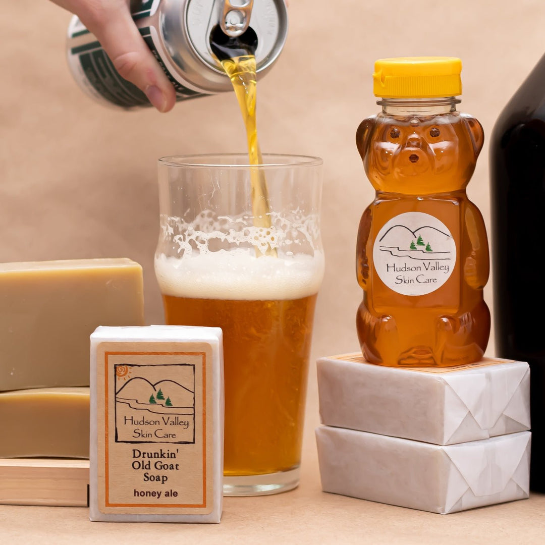 Honey Ale Drunkin' Old Goat Bar Soap - Hudson Valley Skin Care