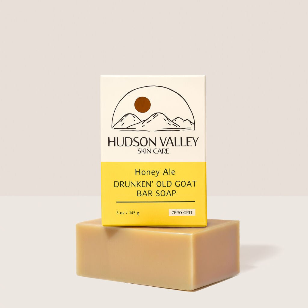 Honey Ale Goat Milk Bar Soap Hudson Valley Skin Care