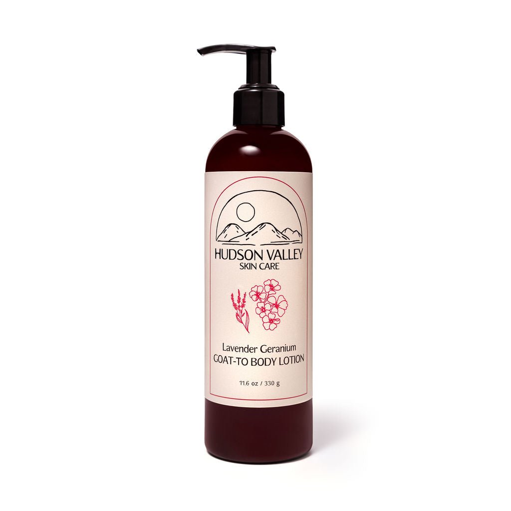 Lavender Geranium Goat-to Body Lotion