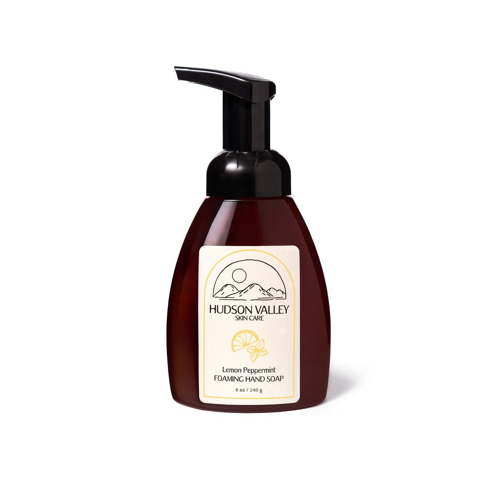 Lemon Peppermint Foaming Hand Soap - Hudson Valley Skin Care