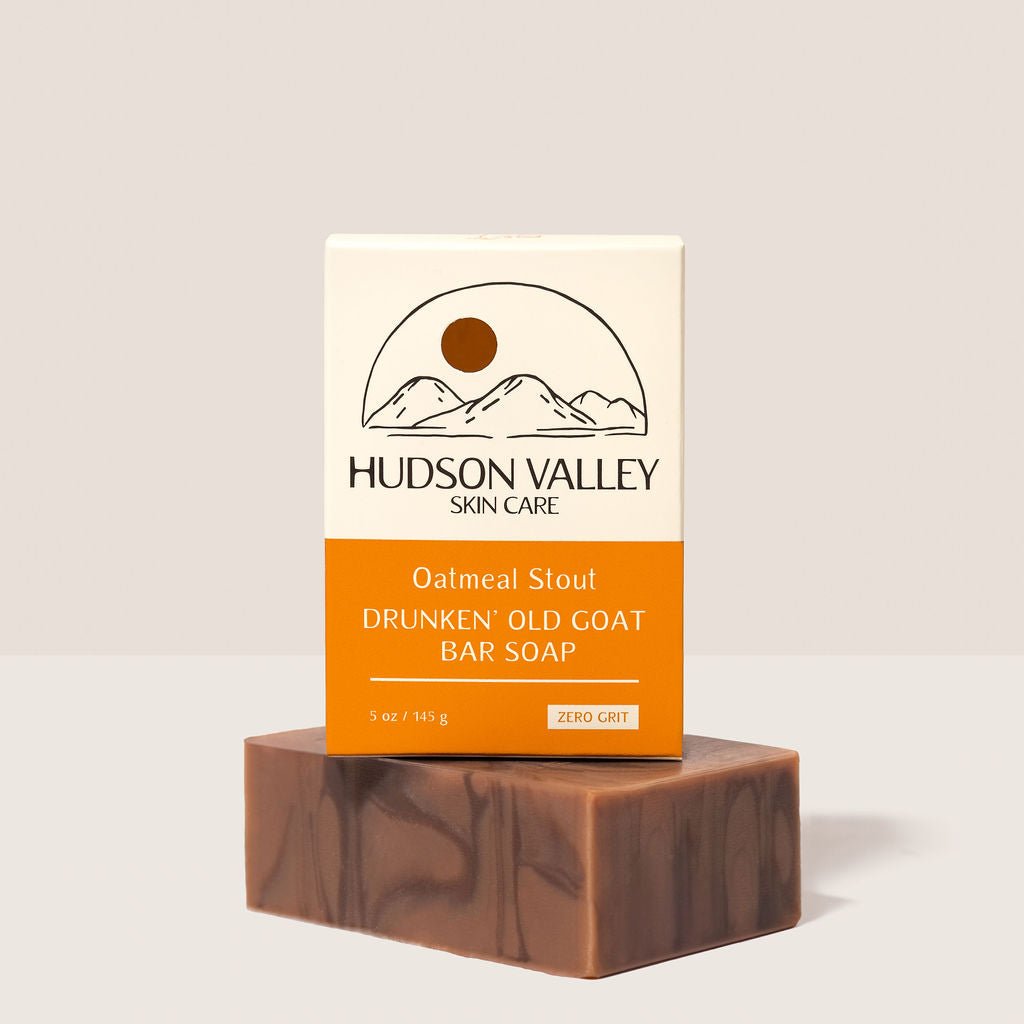Oatmeal Stout Drunkin Old Goat Bar Soap - Hudson Valley Skin Care