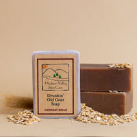 Oatmeal Stout Drunkin' Old Goat Bar Soap - Hudson Valley Skin Care