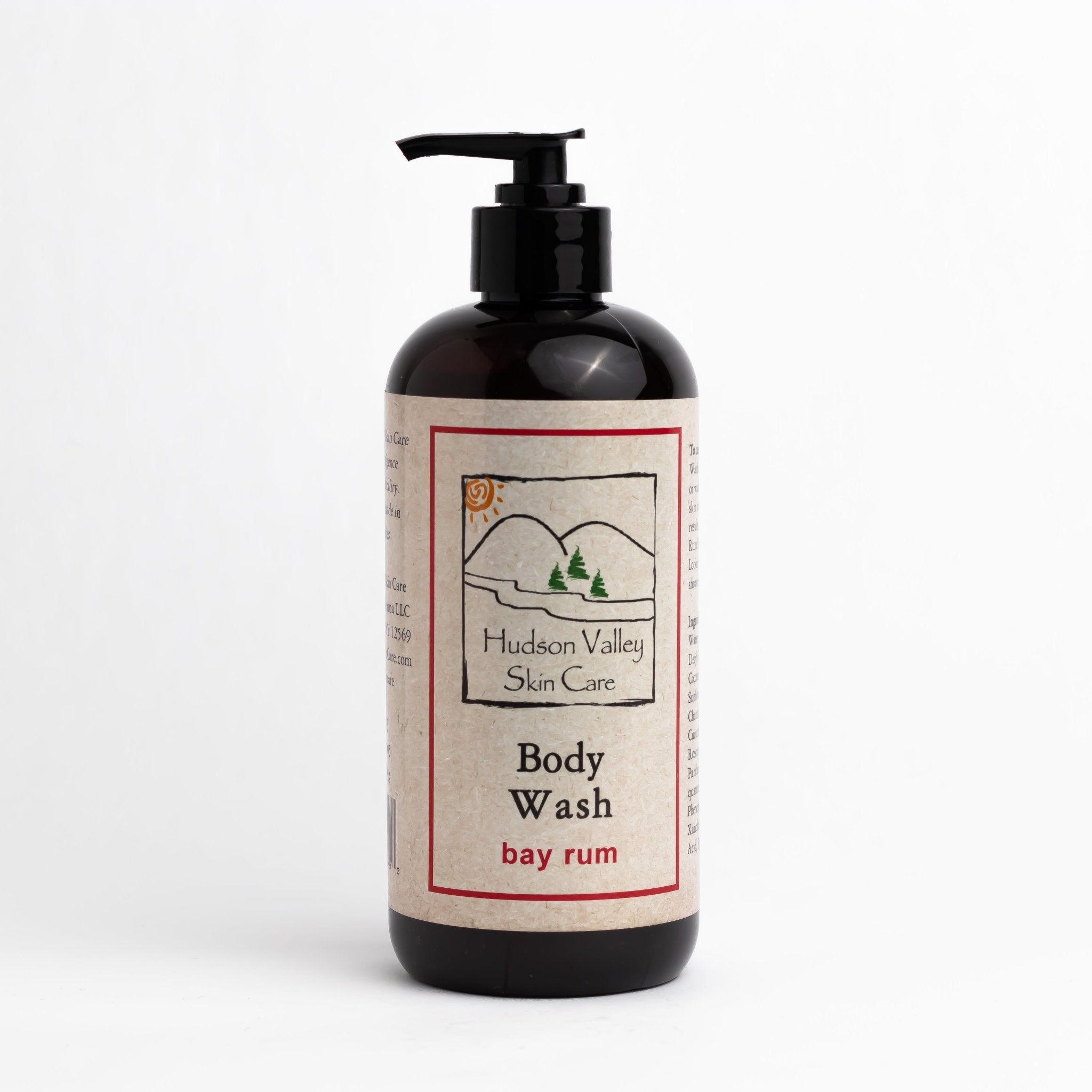Bay Rum Body Wash - Hudson Valley Skin Care