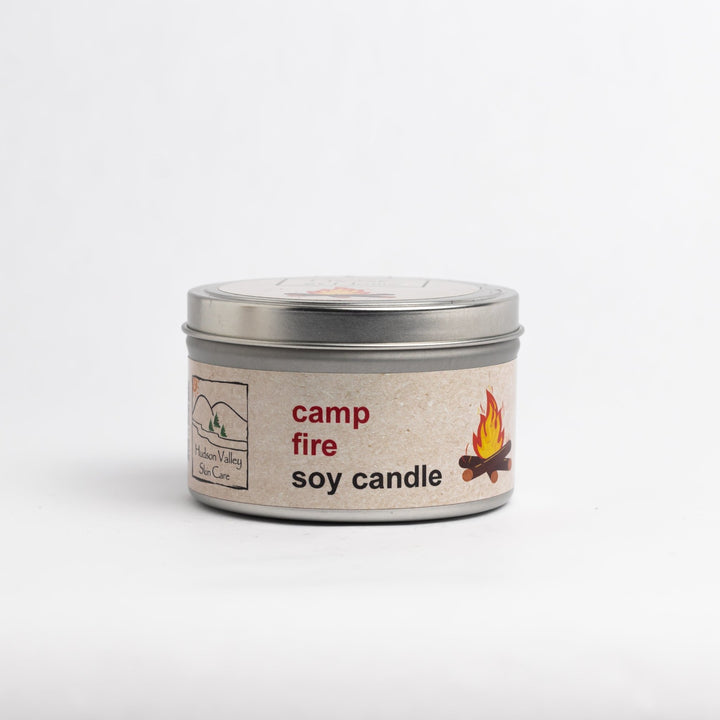 Campfire Soy Wax Candle - Hudson Valley Skin Care