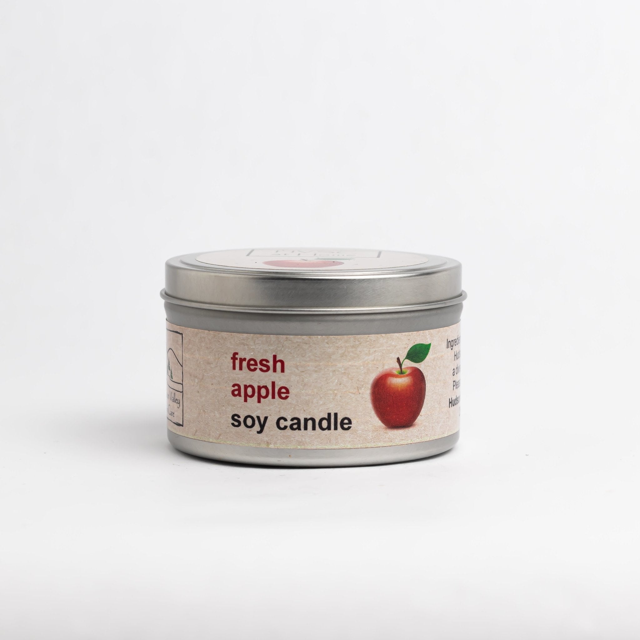 Fresh Apple Soy Wax Candle - Hudson Valley Skin Care