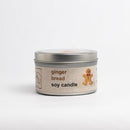 Gingerbread Soy Wax Candle - Hudson Valley Skin Care