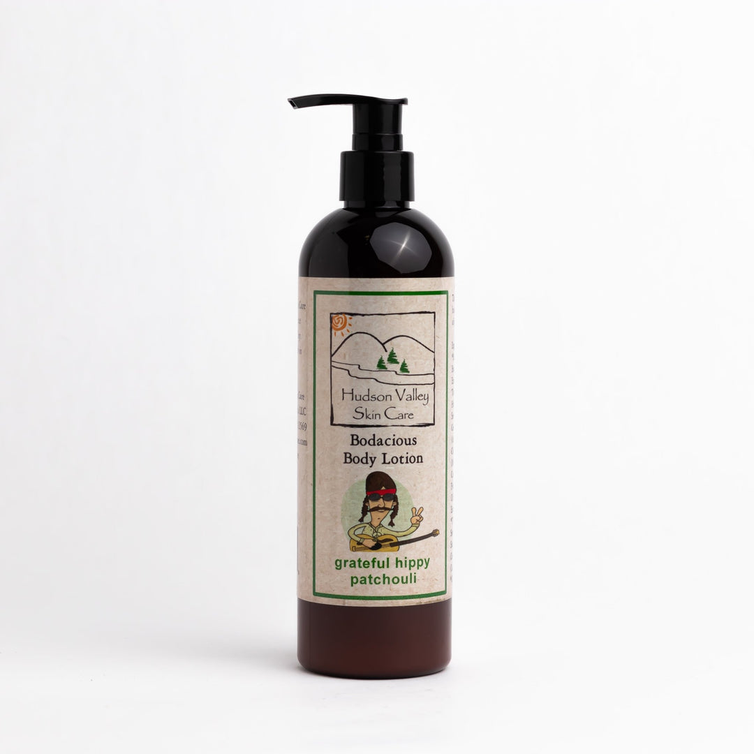 Grateful Hippy Patchouli Bodacious Body Lotion - Hudson Valley Skin Care