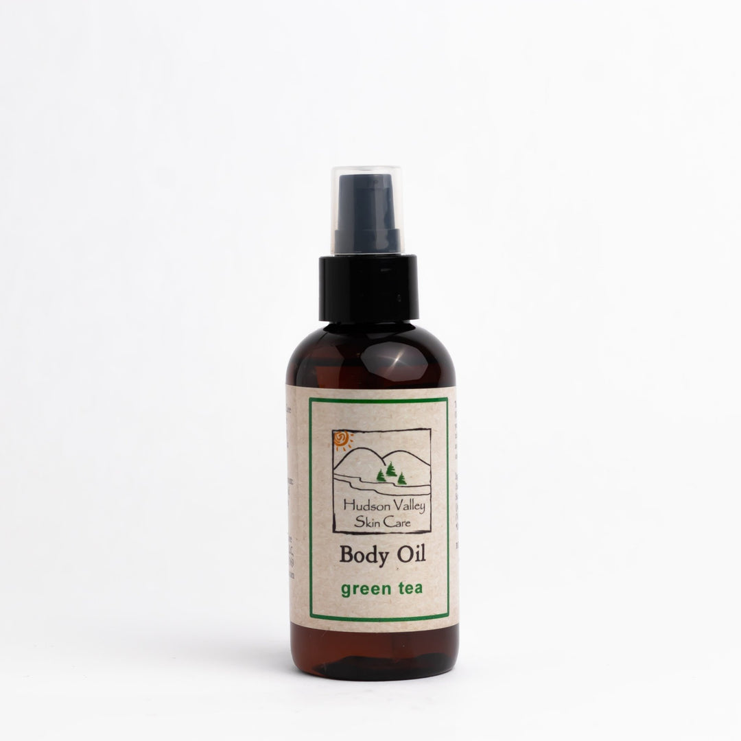 Green Tea Body Oil - Hudson Valley Skin Care