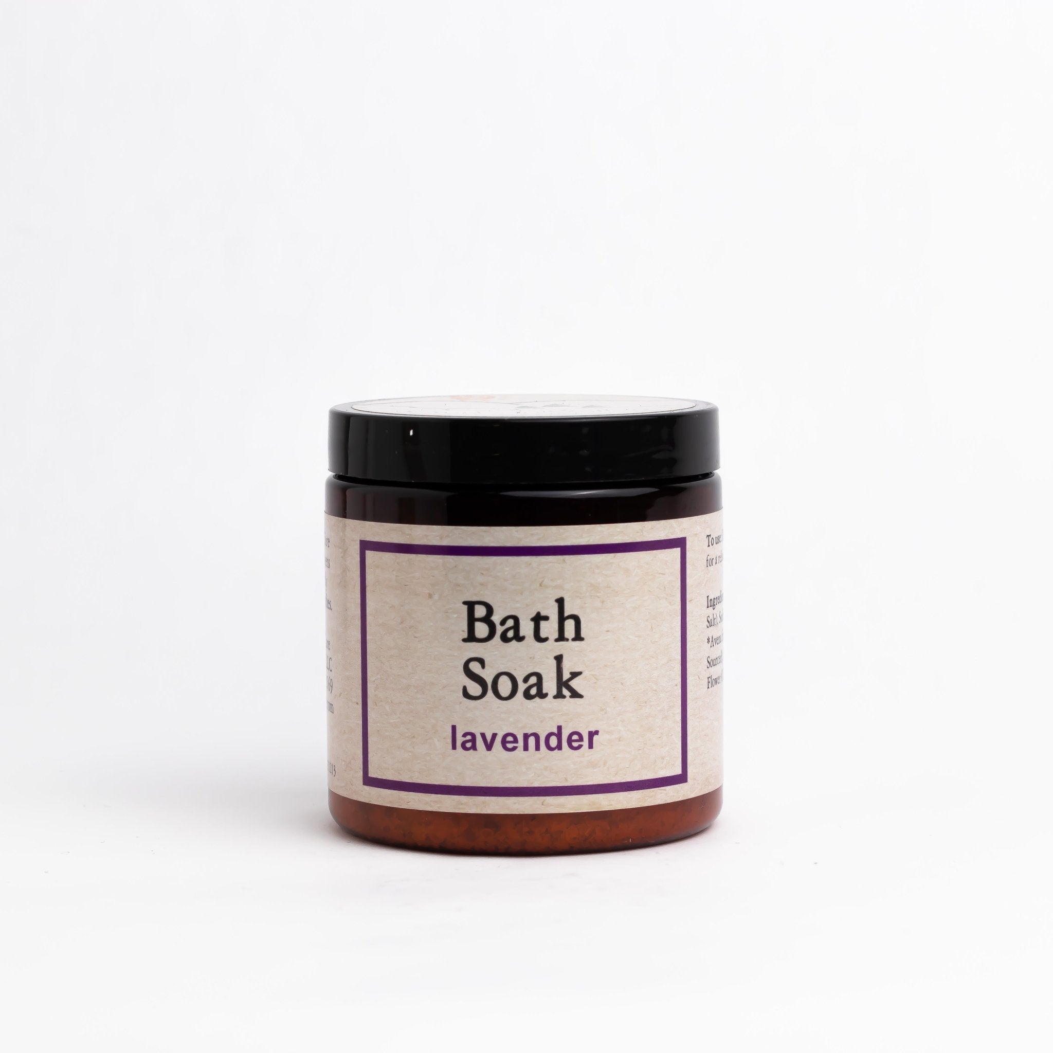 Lavender Bath Soak - Hudson Valley Skin Care