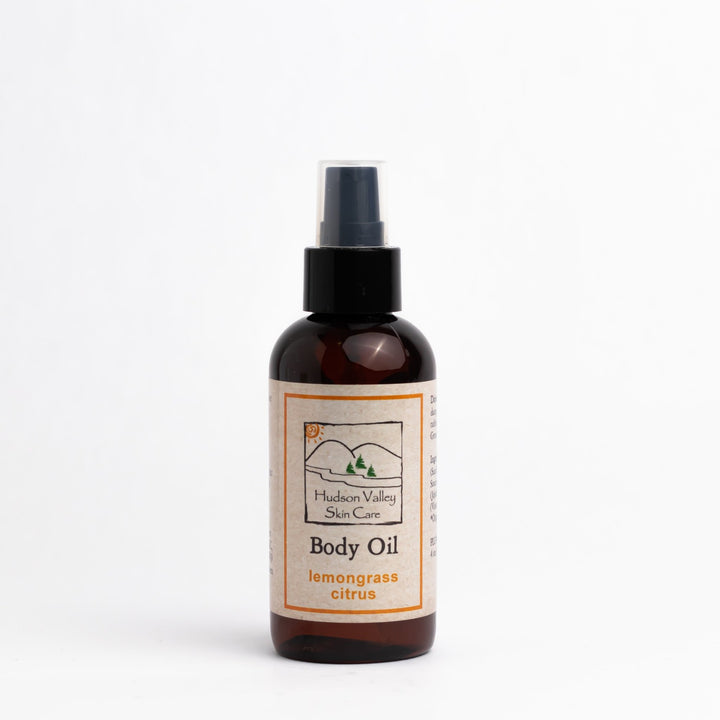 Lemongrass Citrus Body Oil - Hudson Valley Skin Care