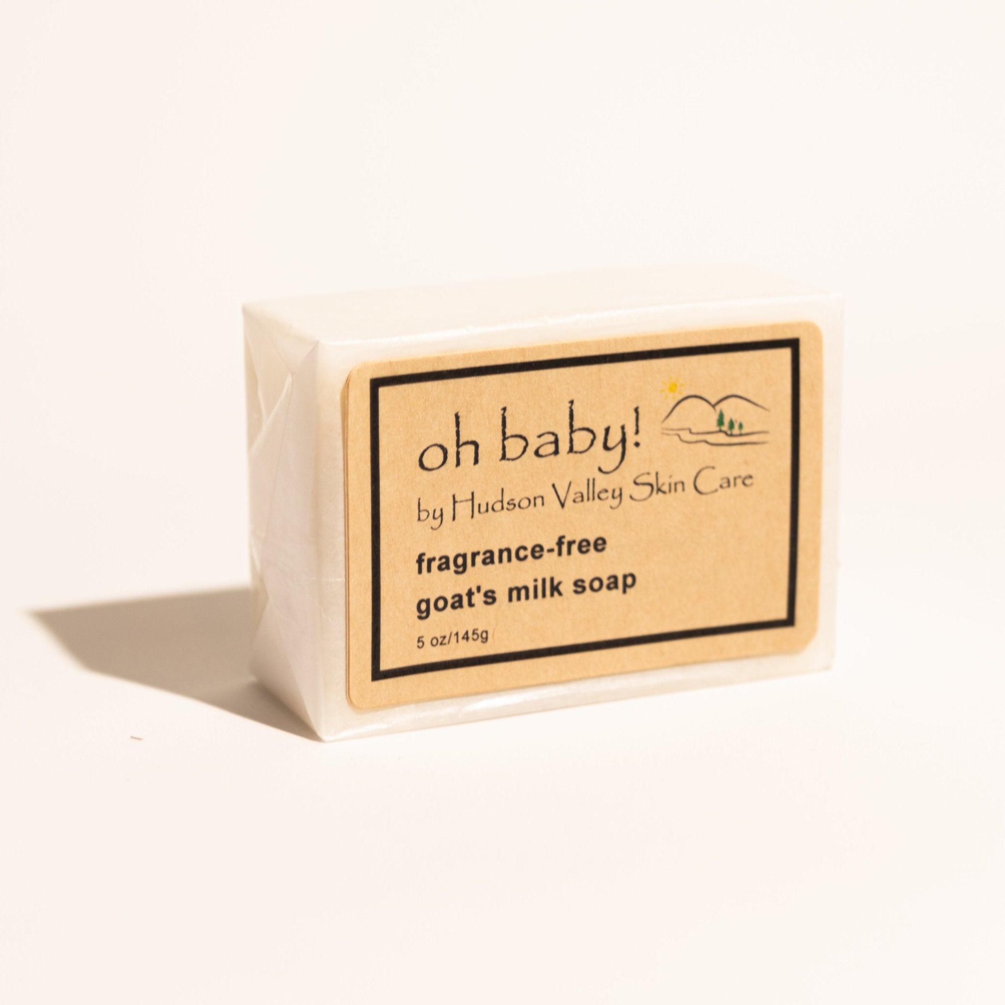 Oh Baby! Fragrance Free Bar Soap - Hudson Valley Skin Care